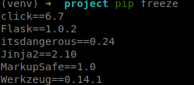 pip freeze example